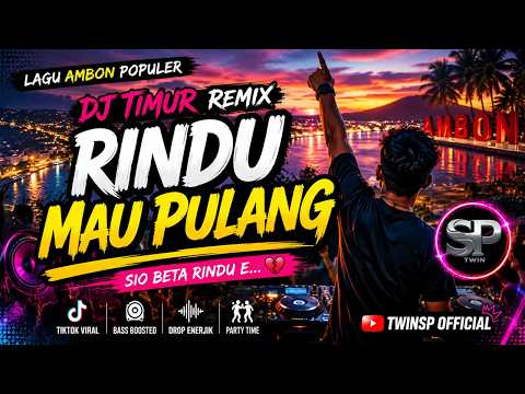 RINDU MAU PULANG 🏝️ | Lagu Ambon Populer | TwinSP Official