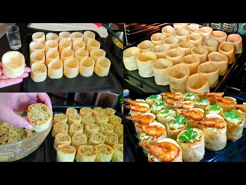 جديد 2022 مملحات بشكل جديد بحشوة إقتصادية غير بدجاج وبمذاق السمك 😋👌🏻#baklava