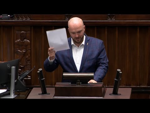 Odroczmy tę ustawę o 100 lat!! Witold Tumanowicz & Bartłomiej Pejo #sejm