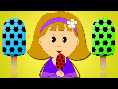 PICOLÉS E BOLAS DE FUTEBOL | Vídeos Educativos | Campo das Crianças