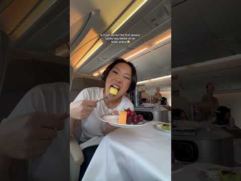 Eating on my 12hr flight to Korea