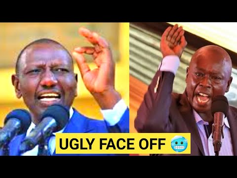 RUTO LECTURES GACHAGUA ACCUSING HIM OF DIVISIVE & IMMATURE POLITICS