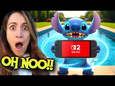 ¡STITCH Teletransporta la NINTENDO SWITH 2 a Nuestra Casa! 👽🎮