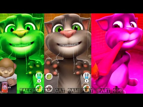 Talking tom cat gameplay (Part 404)