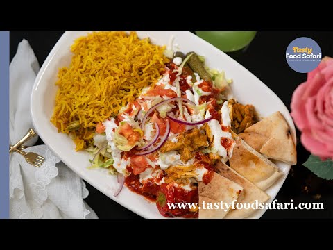 HALAL GUYS Chicken Over Rice Recipe Tested and Approved!