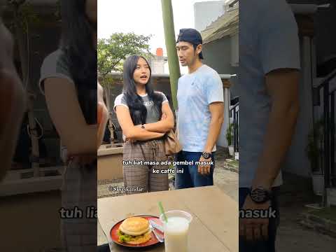 BOS CAFE NYAMAR JADI GEMBEL ⁉️PART 3 #shorts #dramayoutube #fiksi #skyiskandar