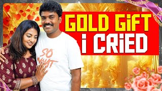 Gold Jewellery Surprise Gift - Why i cried | Construction Update | Karthikha Channel Vlog