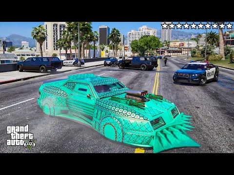 GTA 5 SPIDERMAN SURVIVING EPIC POLICE CHASE | CRAZY 10 STAR POLICE SURVIVAL Thug Life