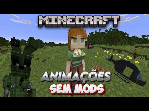 Animações Sem Mods No Minecraft