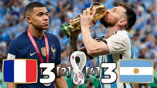 MESSI’S GREATEST NIGHT! 🏆 Argentina vs France 3-3 | World Cup Final 2022