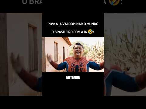 O brasileiro com a IA 🤣 #ai #pov #veo3