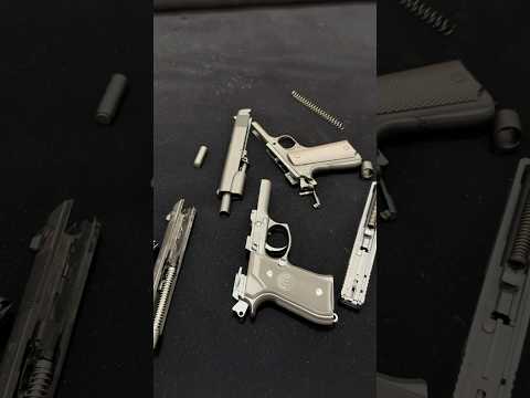 Field Stripping Etude Which One do You Prefer Beretta Colt Glock フィールドストリップ三選 #airsoft #edc