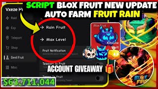 New Script Blox Fruit Mobile REDZ HUB & VXEZE HUB 🔥 FRUIT RAIN, AUTO FARM, RAID, NOTIFIER | Delta