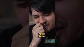 Waxing my nose for the first time