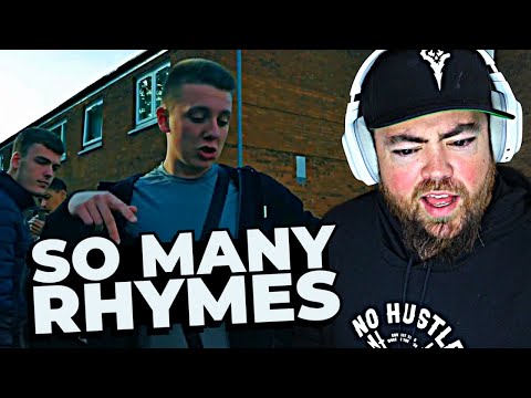 RAPPER REACTS to Aitch - Straight Rhymez 1