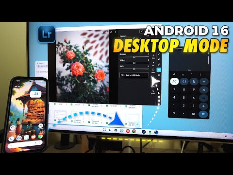 Turn Your PHONE into a COMPUTER – NEW DESKTOP MODE on Android 16 with a Robust Multi-Window Support