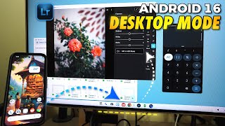 Turn Your PHONE into a COMPUTER – NEW DESKTOP MODE on Android 16 with a Robust Multi-Window Support