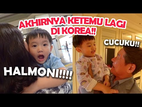 AKHIRNYA KETEMU HALMONI &HARABOJI DI KOREA! GAK MAU PISAH LAGI!🥰