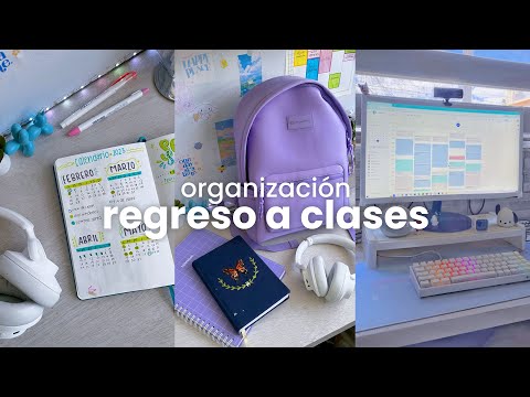 organización REGRESO a CLASES 📝🎓💗