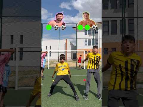 ⚽️⚽️⚽️Which Side Will Win Challenge 🥶🥵#shorts #football