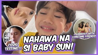 MAY SAKIT NARIN SI BABY SUN! + HANGOUT w/ LONGTIME BARKADA'S (FINALLY!)💜 Nanay Isha