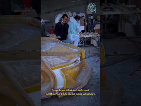 Inilah proses pembuatan body jet car