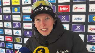 Lorena Wiebes kreeg flashback naar Amstel Gold Race-zegegebaar in In Flanders Fields
