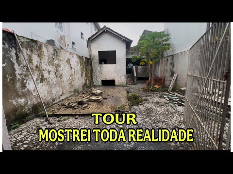 TOUR NA CASA ABANDONADA + COMEÇOU A REFORMA