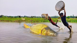 Fishermen Hunted Small Catfish With Polo