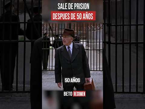 LIBRE despues de 50 años🚶🏻 | Shawshank Redemption #shorts