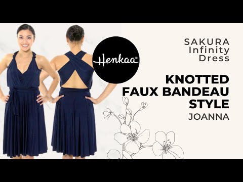 SAKURA Infinity Dress Tutorial: Knotted Faux...