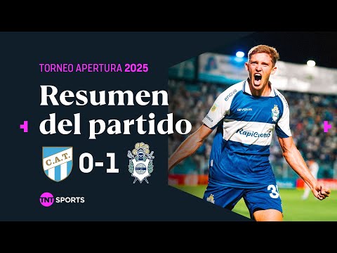 GIMNASIA golpeó de entrada y SE IMPUSO a ATLÉTICO | #AtleticoTucuman 0-1 #Gimnasia | Resumen