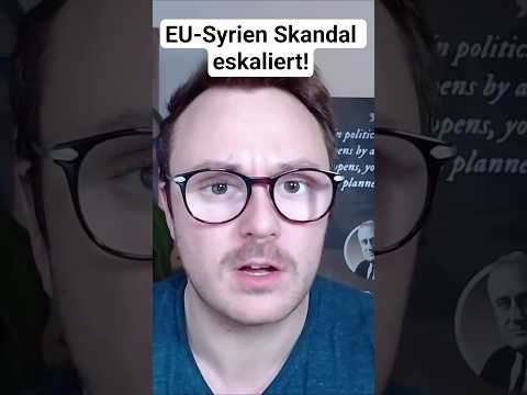 Unfassbarer Syrien-Beschluss der EU!