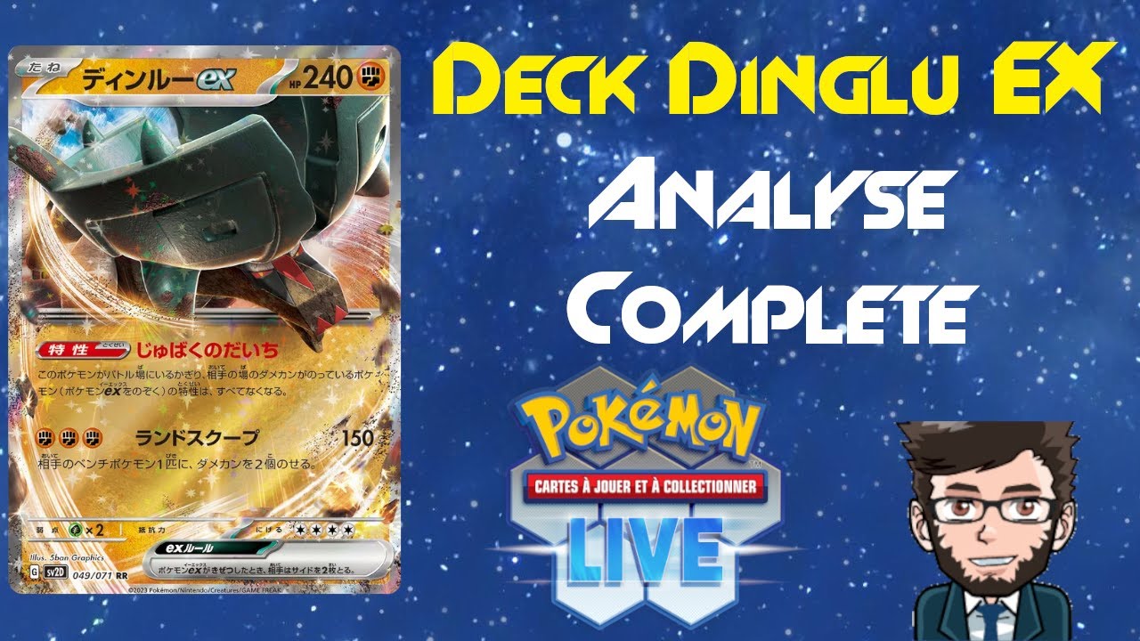 Analyse complète #131 du deck Dinglu EX sur Pokémon TCG Live