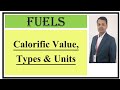 Calorific Value Concepts and Calculations