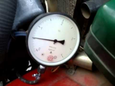 Давление масла на 412