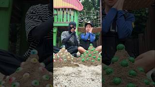 Police and Thief Cheat on each other in front of Sand Castle 🏰