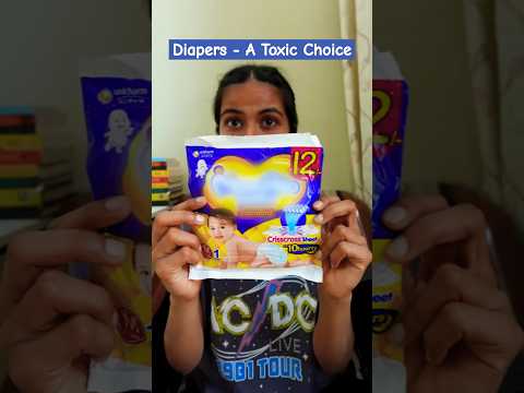 Diapers - A toxic choice๐ถ๐ป #sustainability #clothdiapers