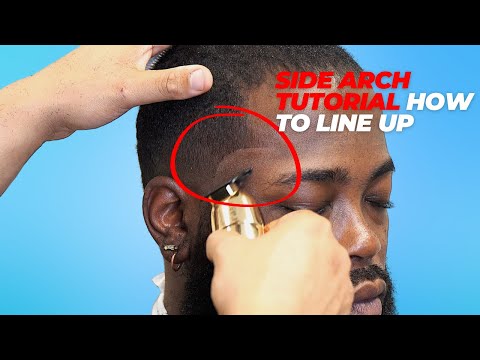 How to Get a Crispy Side Arch with Your Trimmers | Lineup Tutorial