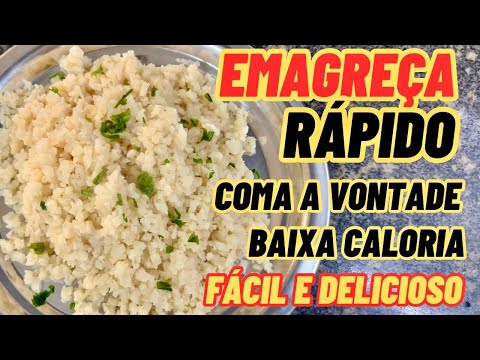 COMA A VONTADE E NÃO ENGORDE - ALMOÇO / JANTAR POUCAS CALORIAS - EMAGREÇA RÁPIDO