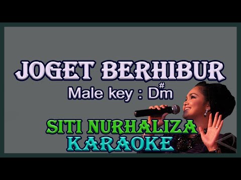 Joget Berhibur (Karaoke) Siti Nurhaliza Nada Pria/ Cowok/ Male key D#m