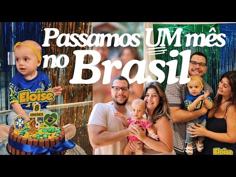 NOSSA VIAGEM PRO BRASIL COM NOSSA BEBÊ: resort all inclusive, casamento e despedida pra os EUA 🥹