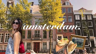 72 HOURS IN AMSTERDAM 🌷 flea markets, museums, cafe trips