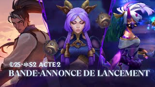 Mondes en collision | Bande-annonce de l'acte 2 de la saison 2 2025 - League of Legends