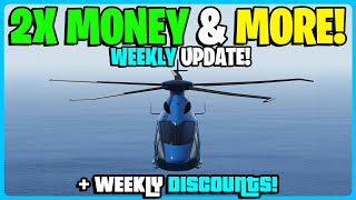 GTA 5 Online Weekly Update! 2X Money & More!