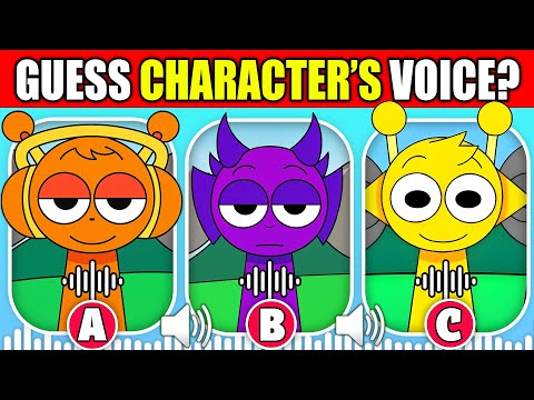 🔊 Guess The Sprunki Pyramixed Characters by their VOICE!? | Oren, Durple, Simon | Sprunki 2