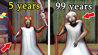 Old Granny vs Young Granny - funny horror animation parody (p.371)