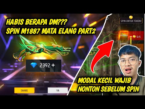 TRIK HOKI SPIN SG 2 M1887 MATA ELANG DI EVENT TOKEN TOWER PART2 FF !!