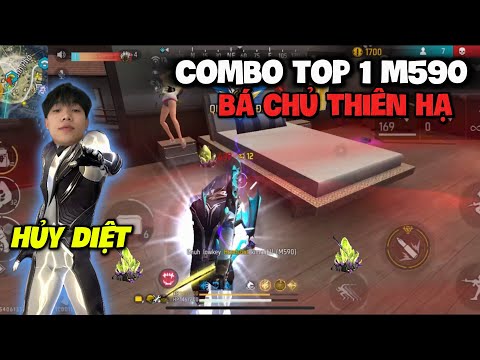 Free Fire | Kan GM Thể Hiện Đẳng Cấp Top 1 M590 Với Bộ Đồ Quái Nhân Điện Quang Quẩy Tung Map