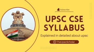 UPSC Civil Services Exam Syllabus Analysis|UPSC Exam pattern 2025 for beginners|#upsc2025 #upscexam